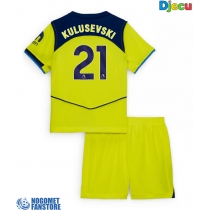 Tottenham Hotspur Dejan Kulusevski #21 Rezervni Dres za djecu 2025-26 Kratak Rukav (+ Kratke hlače)